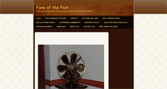 Desktop Screenshot of fansofthepast.com